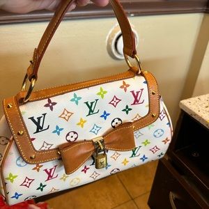 Authentic vintage Louis Vuitton multicolored bag